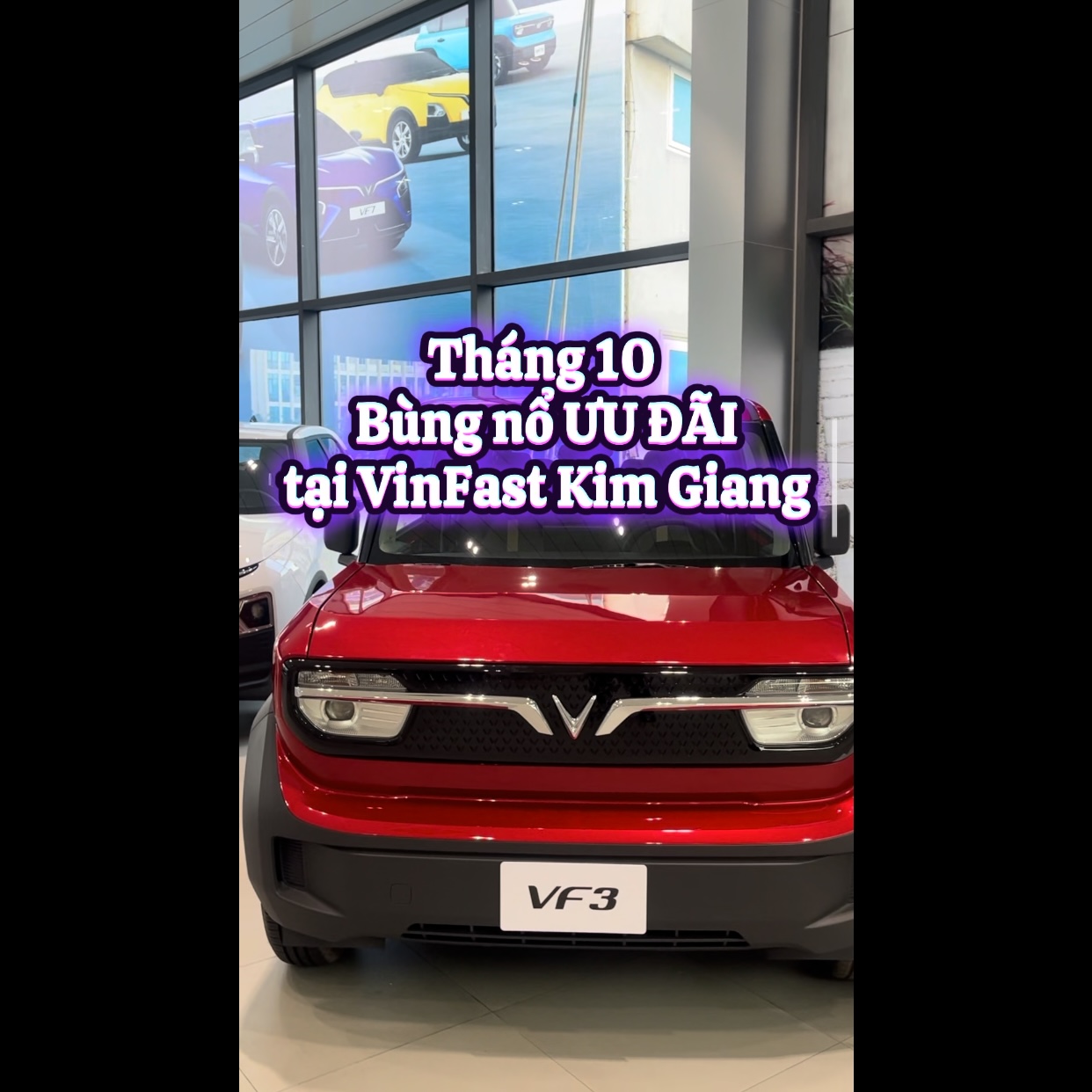 Giá xe VinFast VF 3 mới nhất 2025 – Xe điện mini cho đô thị